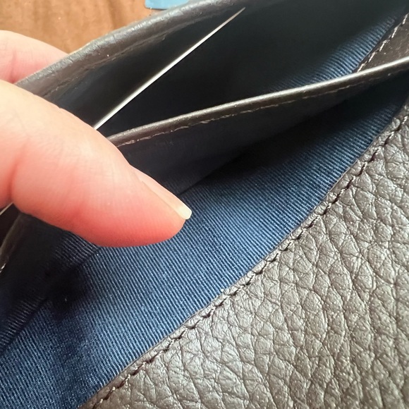 Cole Haan Long Wallet - Brown Leather, minor wear- overall good condition - Picture 6 of 9